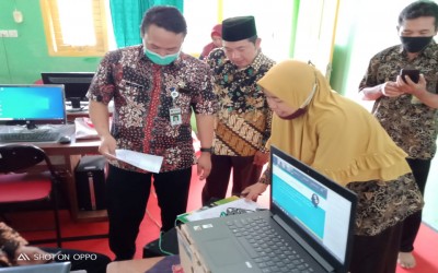 Monitoring Kasi Kurikulum Kanwil Kemenag Jateng