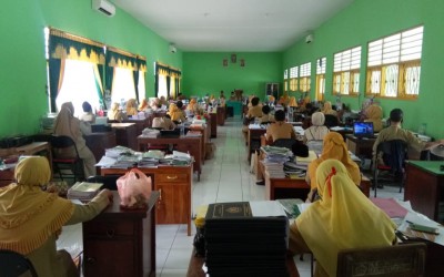 Pembinaan oleh Kasi Pendidikan Madrasah