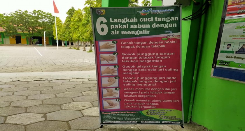 MTsN 1 Demak Melawan Covid-19