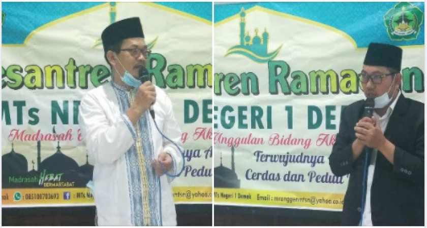 Penutupan Pesantren Ramadhan MTsN 1 Demak 1442 H