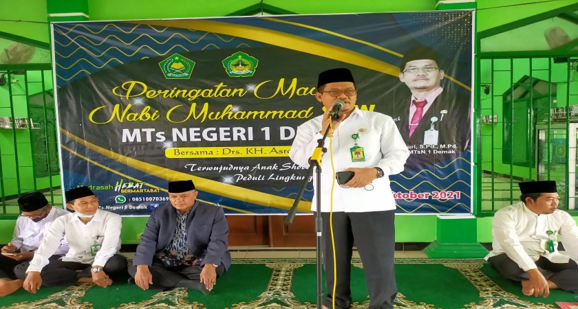 MTsN 1 Demak Bersholawat