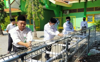 Kunjungan dinas Kepala Kantor Kemenag Kab. Demak  di MTsN 1 Demak