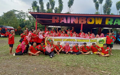 Rafting dan perpisahan purna tugas