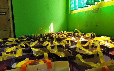 Distribusi Zakat Guru dan Karyawan MTsN 1 Demak 1442 H