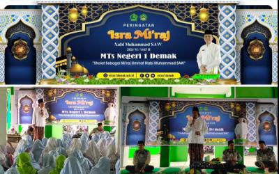 Kegiatan PHBI MTs Negeri 1 Demak