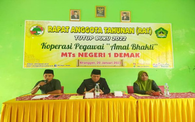 RAT Koperasi Amal Bhakti MTs Negeri 1 Demak